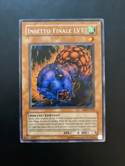Yu Gi Oh Insetto Finale LV1 Sod-it005 Rara ITA Near Mint - Image 1
