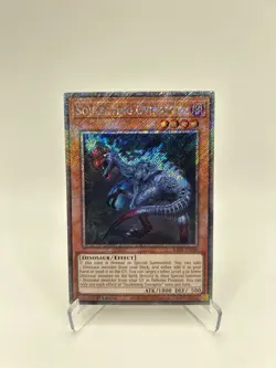 Souleating Oviraptor - Platinum Secret Rare - YuGiOh Quarter Century Stampede - Image 1