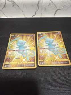 Pokemon TCG Celebrations Mew Gold Full Art Holo Card 25/25 Secret Rare - Image 4