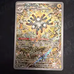 Magneton #159 Promo Card Pokemon Center Stamped - Image 1