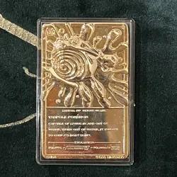 Pokemon 1999 23K Gold Plated Trading Card Burger King Promo #61 Poliwhirl - Image 2