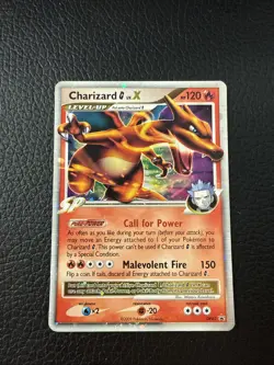 Charizard G LV.X DP45 Black Star Promo 2009 Holo Rare Pokemon Card TCG HP - Image 1