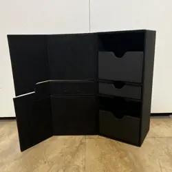 Ultimate Guard Duel Deck Box with Dice Holder Black Magic The Gathering - Image 1