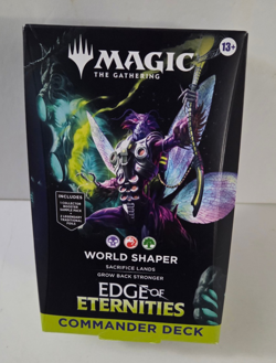 Magic: The Gathering Edge of Eternities World Shaper Commander Deck Unopened - Image 1