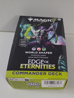 Magic: The Gathering Edge of Eternities World Shaper Commander Deck Unopened - Image 3