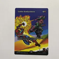 MTG - Goblin Bombardment (Borderless) Marvel Universe Eternal-Legal Regular - NM - Image 2