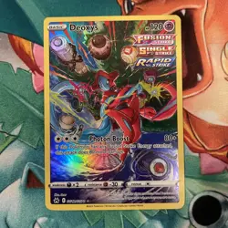 Pokemon Crown Zenith Galarian Gallery Deoxys GG12 + VMAX GG45 + VStar GG46 NM - Image 2