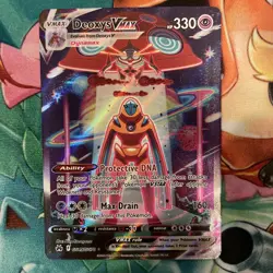 Pokemon Crown Zenith Galarian Gallery Deoxys GG12 + VMAX GG45 + VStar GG46 NM - Image 4
