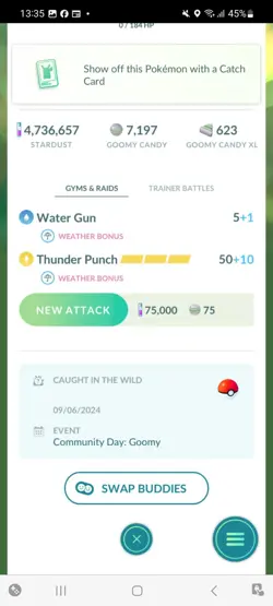 Pokemon Go Shiny Goodra ( Max CP ) - Image 2
