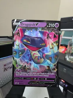 Pokemon TCG Dragapult V Rebel Clash 092/192 Holo Ultra Rare - Image 1