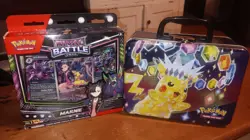 Pokemon TCG Rival Battle Deck Marnie Promo Box - Marnie's Morpeko - Sealed - Image 2