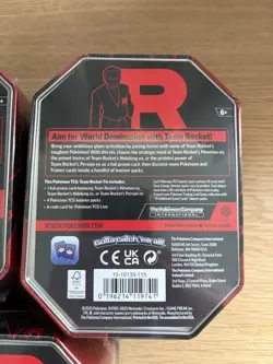 🔥 Pokemon TCG Team Rocket Mini Tin Set - Mewtwo & Nidoking (x2 Sealed) 🔥 - Image 5