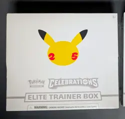 POKEMON CELEBRATIONS FACTORY SEALED ELITE TRAINER BOX ETB - Image 1