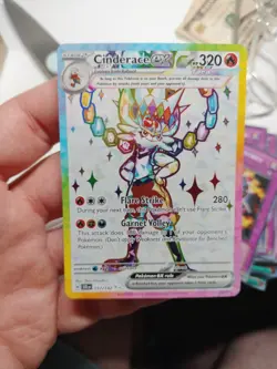 Cinderace ex - 157/142 Stellar Crown Full Art Pokemon -LP++ NM - Image 1
