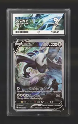 Lugia v Silver Tempest 186/195 Ace 9 Special Alt Art Pokemon TCG - Image 1