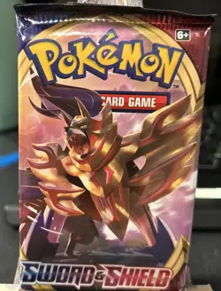 Pokemon TCG: Sword and Shield Base Set Booster Pack New/Sealed 820650806513 - Image 1