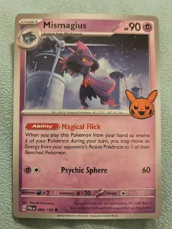 Pokemon Mismagius 088/193 2023 Trick or Trade Halloween Trick Treat Uncommon - Image 1