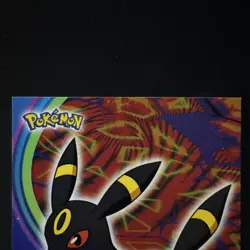 Pokemon 2001 Topps Umbreon #197 Blue Logo - TV Animation Vintage LP - Image 2
