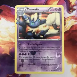 Pokemon TCG Meowstic RC15/RC32 Holo Radiant Collection NM - Image 1