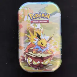Pokemon TCG | Scarlet & Violet: Prismatic Evolutions Mini Tin | Factory Sealed - Image 1