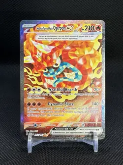 POKEMON HEARTHFLAME MASK OGERPON EX 212/167 TWILIGHT MASQUERADE SIR - MINT - Image 1