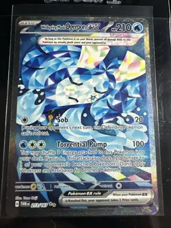 Pokemon TCG Twilight Masquerade Wellspring Mask Ogerpon ex 213/167 SIR - Image 1