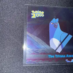 Pokemon Topps The Movie 2000 Vintage The Titans Awaken HOLO FOIL #63 - Image 2