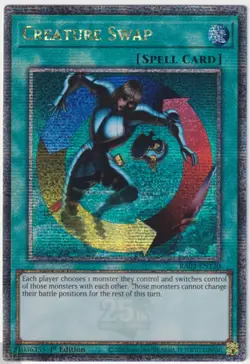 Creature Swap Yu-Gi-Oh! RA03-EN120 1st Quarter Century Secret Rare - Image 1