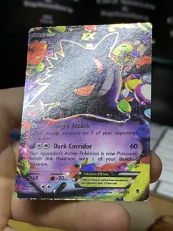 Gengar EX 34/119 XY Phantom Forces 2014 Holo Rare Pokemon Card TCG - Image 5