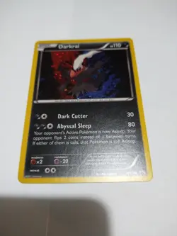Darkrai XY194 XY Black Star Promo Holo Pokemon Card Ghost Dark Gengar - Image 1
