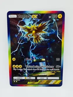 Pokemon POCKET Zapdos Kawaii illustration DIY Doujin Art Card - Image 1