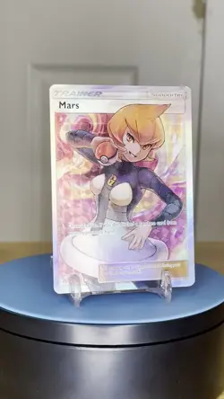 Pokemon TCG Mars Full Art Holo Card 154/156 Sm-Ultra Prism - Image 2