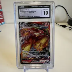 Blaziken VMAX Pokemon Card Japanese VMAX Climax CGC 10 Gem Mint - Image 1