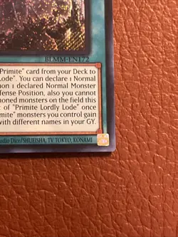 Yu-Gi-Oh! Primite Lordly Lode Spell Card 1st Edition BLMM-EN172 Secret Rare NM - Image 4