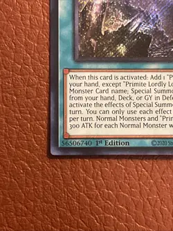 Yu-Gi-Oh! Primite Lordly Lode Spell Card 1st Edition BLMM-EN172 Secret Rare NM - Image 5