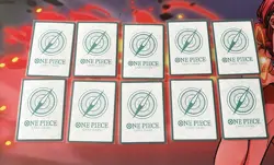 One Piece TCG Japanese Gol D. Roger Don!! Card Gold Foil OP13 Playset - Image 2