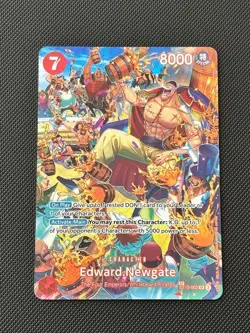 One Piece Card Game Edward.Newgate (SP) SR Royal Blood ST15-002 Full Art - Image 1