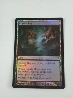 MTG Bojuka Bog FOIL Worldwake NM Land Common MAGIC - Image 1