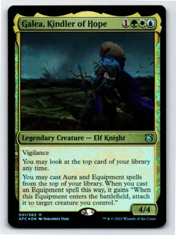 Galea, Kindler of Hope M Commander: Adventures in the Forgotten Realms # 1 NM Fo - Image 1