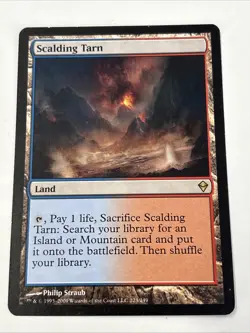 MTG - Scalding Tarn - Zendikar - Image 1