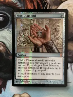 MTG Mox Diamond Foil From the Vault: Relics Near Mint Magic the Gathering EDH - Image 1