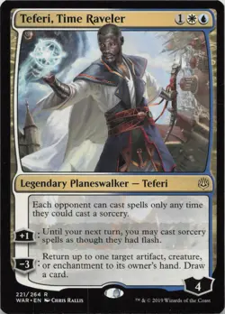 Teferi, Time Raveler R War of the Spark 221 LP-NM MTG - Image 1