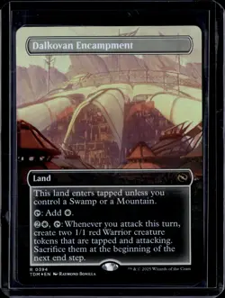 Dalkovan Encampment - 394 - Foil - TDM - NM - MTG Magic the Gathering - Image 1