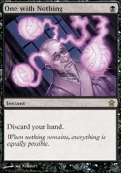 Near Mint x 1 One with Nothing Saviors of Kamigawa - Image 1
