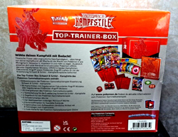Pokemon Schwert & Schild Kampfstile Top-Trainer-Box Rot - Neu & OVP - Image 2