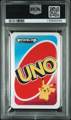 2020 UNO POKEMON JAPANESE BACK-RED-#4 CHARIZARD PSA 10 - Image 2