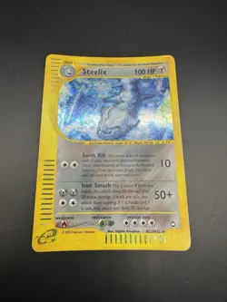 Pokemon TCG Steelix H23/H32 Holo Rare Aquapolis ESeries - Image 2