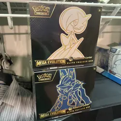 Pokemon TCG Mega Evolution Pokemon Center Elite Trainer Box ETB Set Of 2 Sealed - Image 1