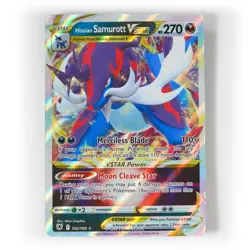 Pokemon - Hisuian Samurott VSTAR - 102/189 - SWSH Astral Radiance - Half Art - Image 1
