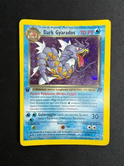 Pokemon Dark Gyarados 8/82 Team Rocket Rara Holo Prima Edizione Wizards ITA - Image 1